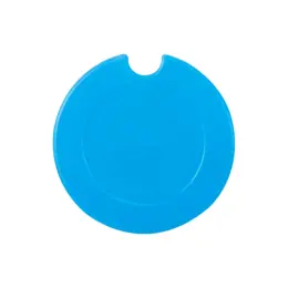 Round License Disc - Cyan